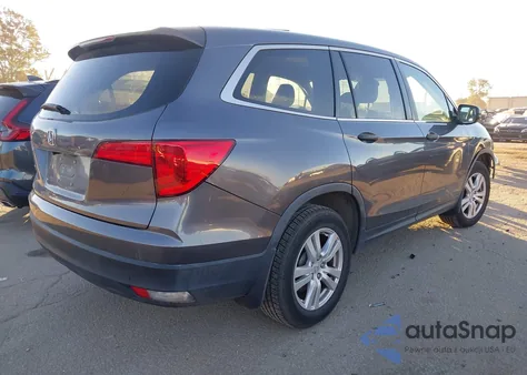 2017 Honda Pilot Lx z USA, uszkodzony, nr VIN 5FNYF5H1XHB003058